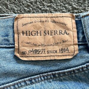 Men’s High Sierra jeans